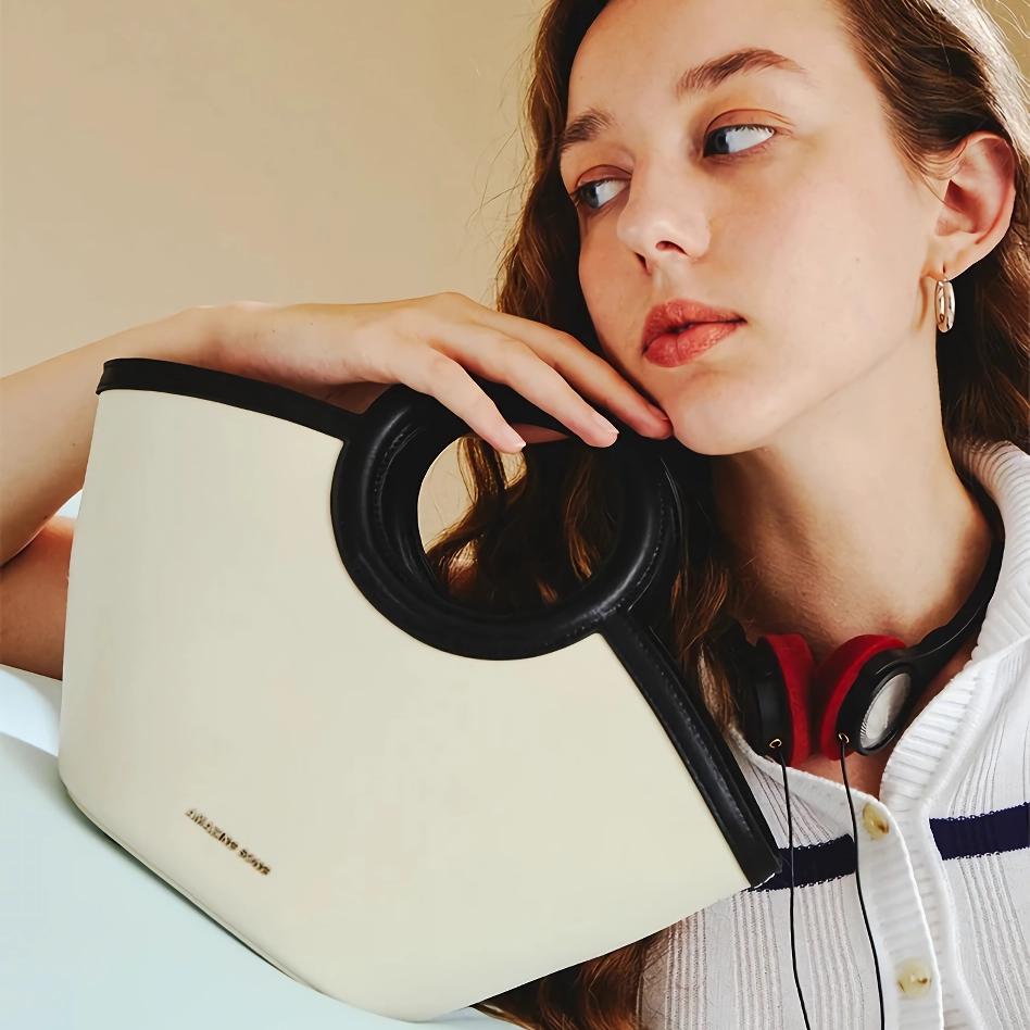 Vintage Composite Leather Cross-Body Bag Nyzzle