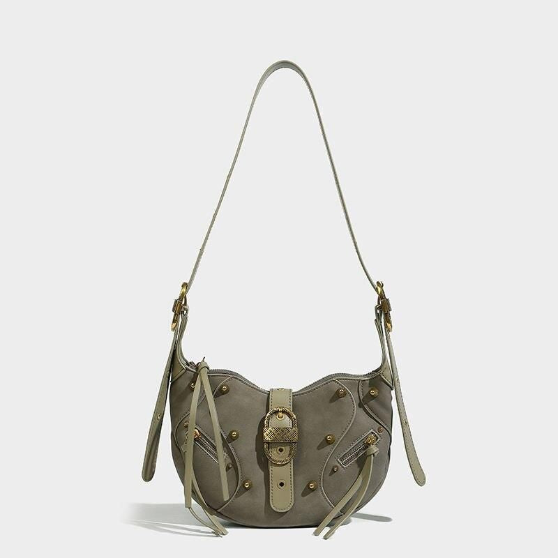 Pink Punk Luxury Leather Sling Crossbody Daypack Trendha
