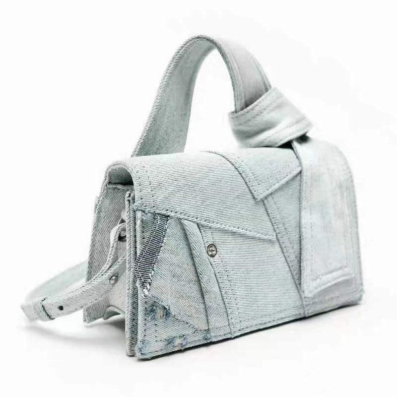 Chic Denim Crossbody Bag Trendha
