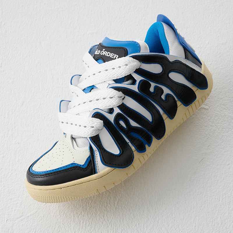Graffiti Sneakers Blue