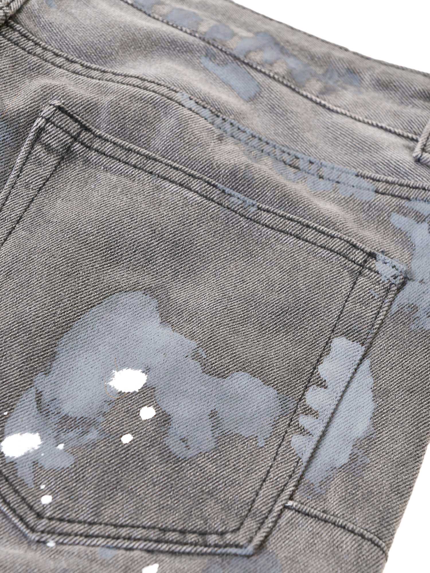 Goatlv High Street Hip Hop Distressed Washed Jeans - Goatlv