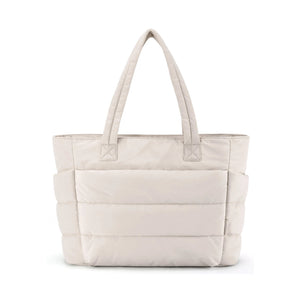 Big Square Quilted Tote Bag Trendha