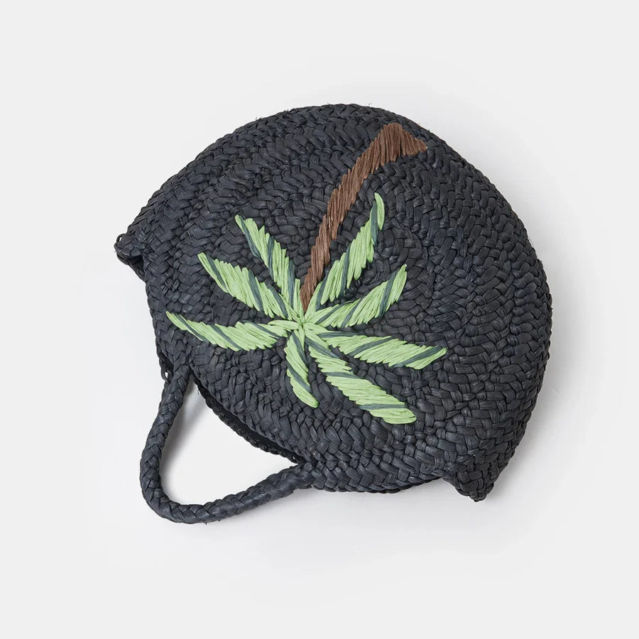 Summer Beach Embroidered Straw Tote Bag for Women Trendha