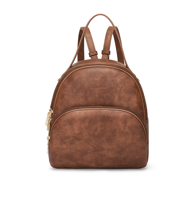 Stylish Women's Leather Backpack - Perfect for School, Travel, and Everyday Use Trendha