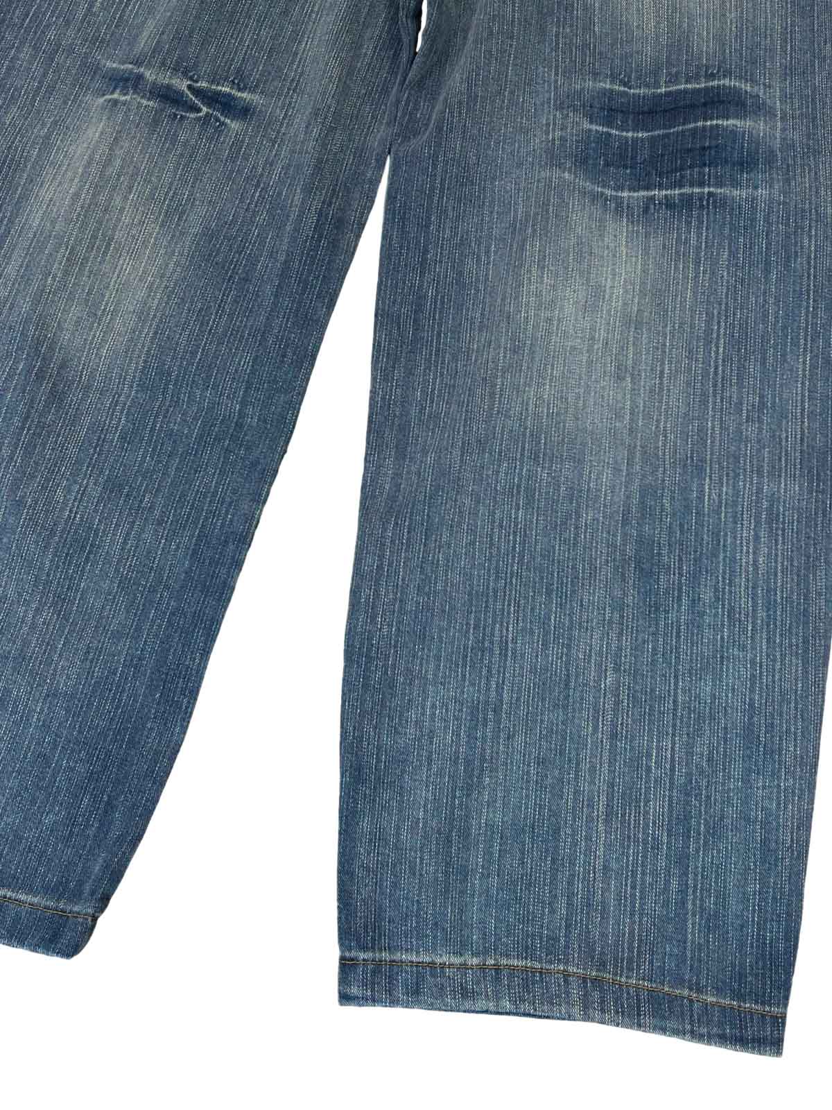 Retro Cleanfit Washed Baggy Jeans - Goatlv
