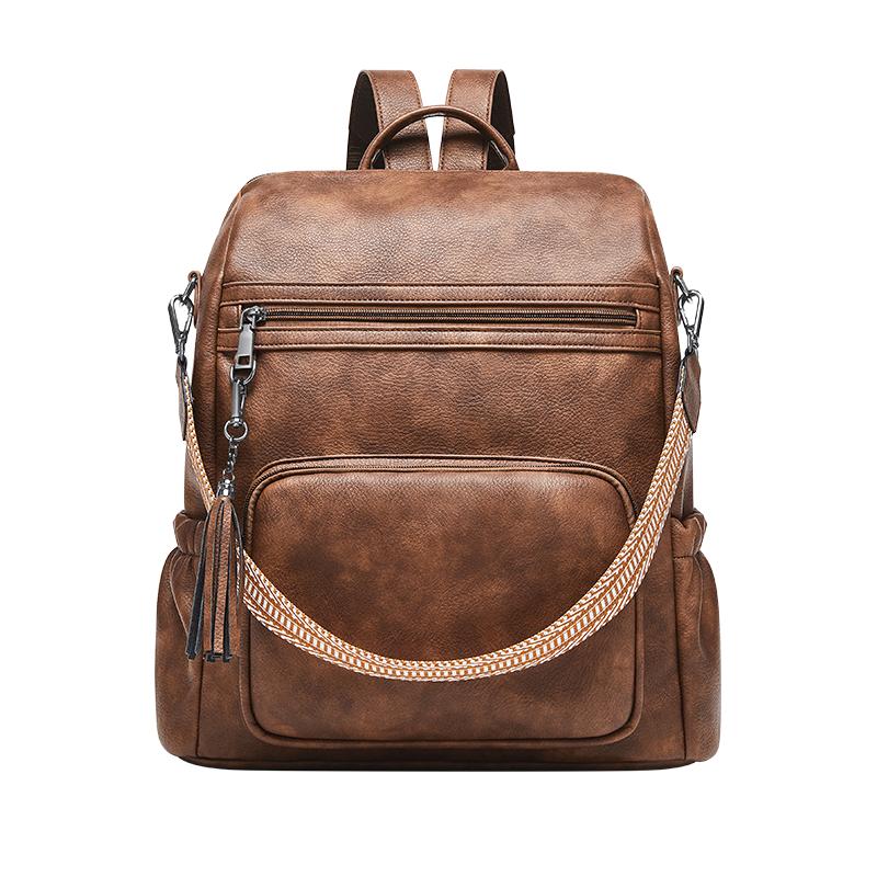 Retro Fashion Women's Casual Laptop Backpack Trendha