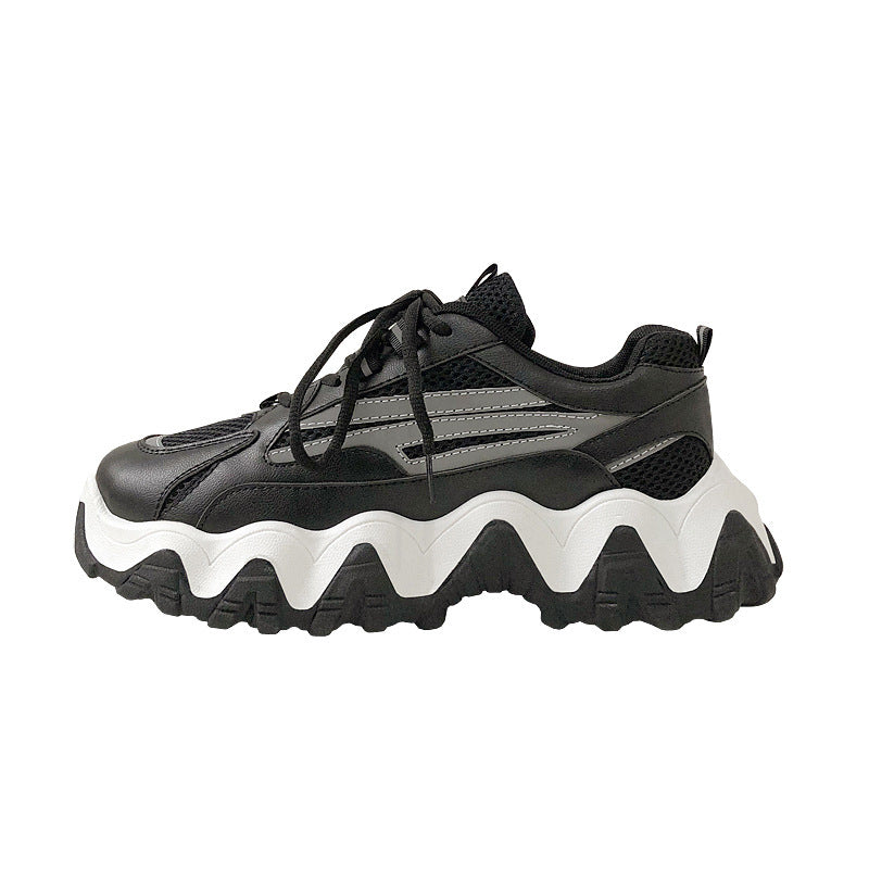 All-match Men's Thick-soled Sports Wave Bottom Old Shoes Nyzzle
