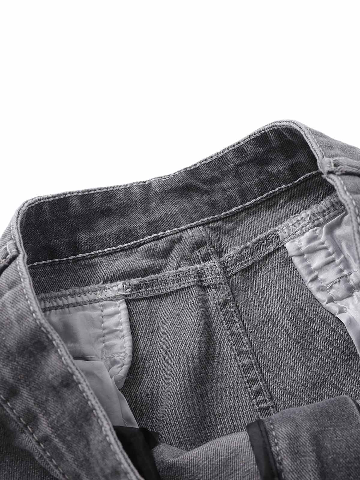 Washed Gradient Flared Jeans - Goatlv