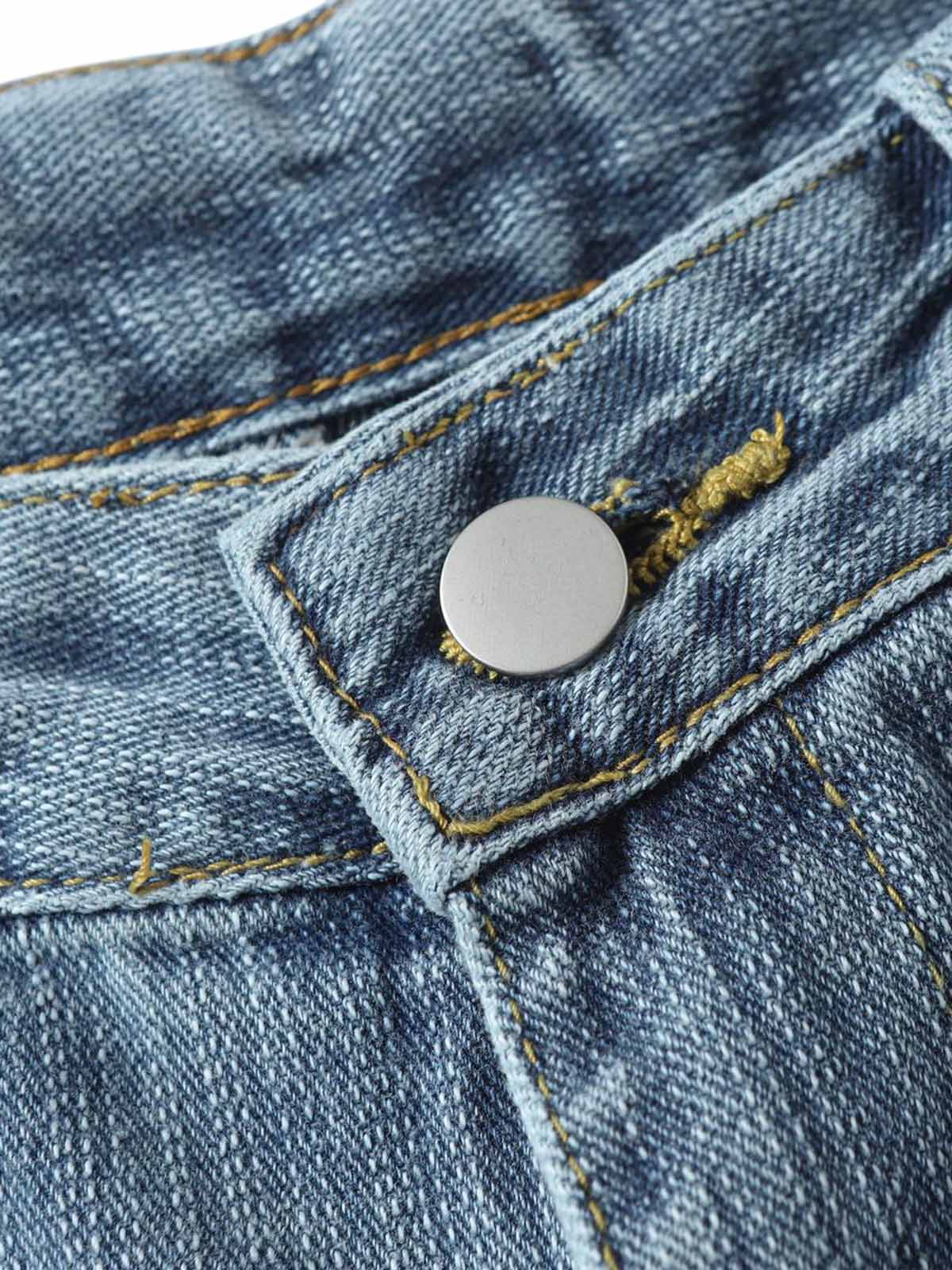Retro Cleanfit Washed Baggy Jeans - Goatlv