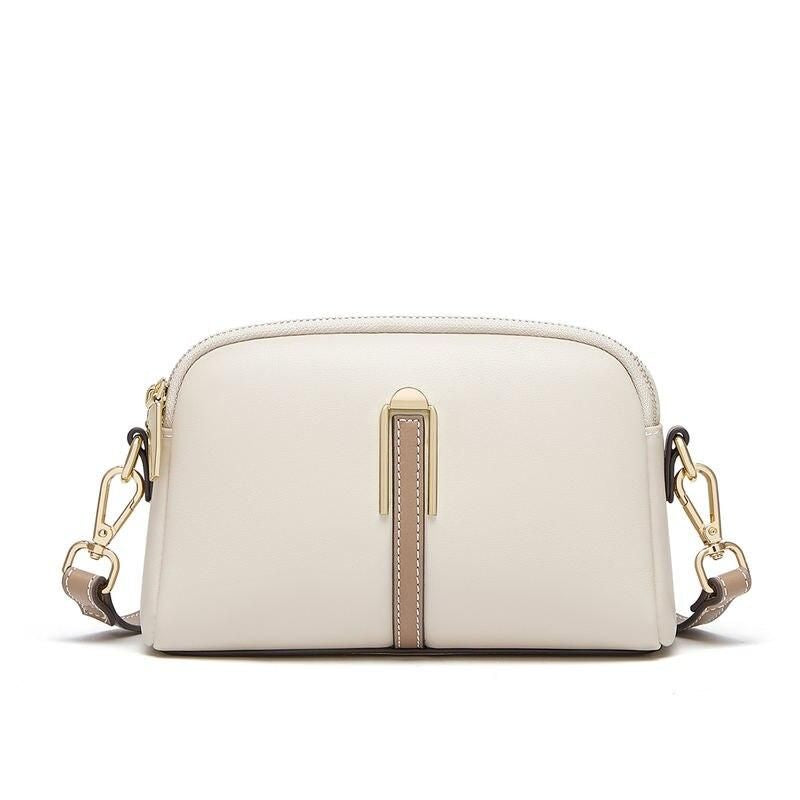 Elegant Leather Crossbody & Shoulder Satchel Trendha