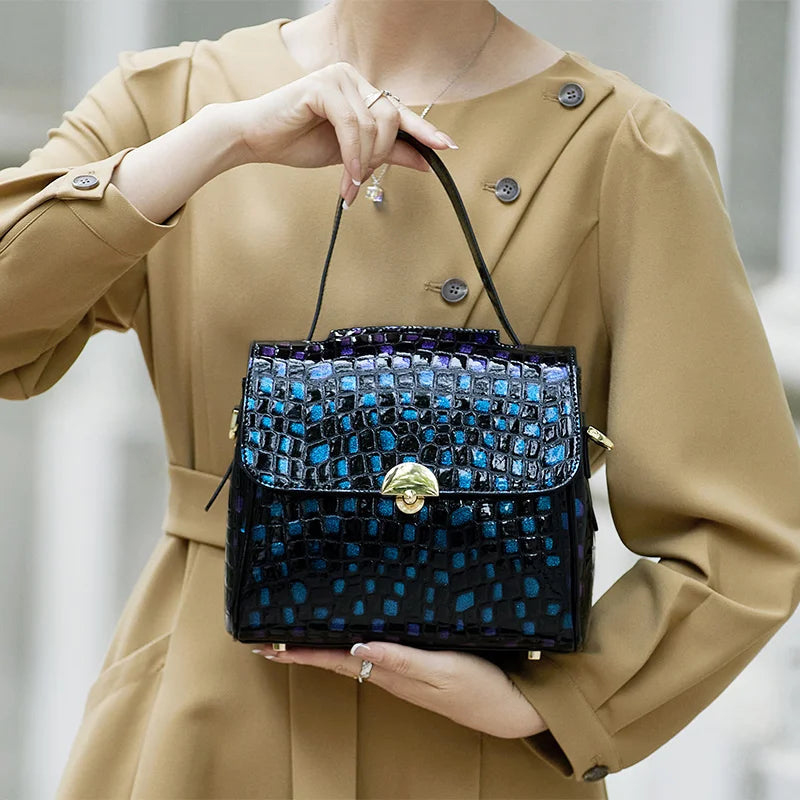 Handmade Genuine Leather Women’s Handbag Trendha