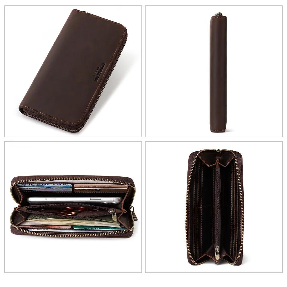 Genuine Leather RFID Blocking Men's Wallet Trendha