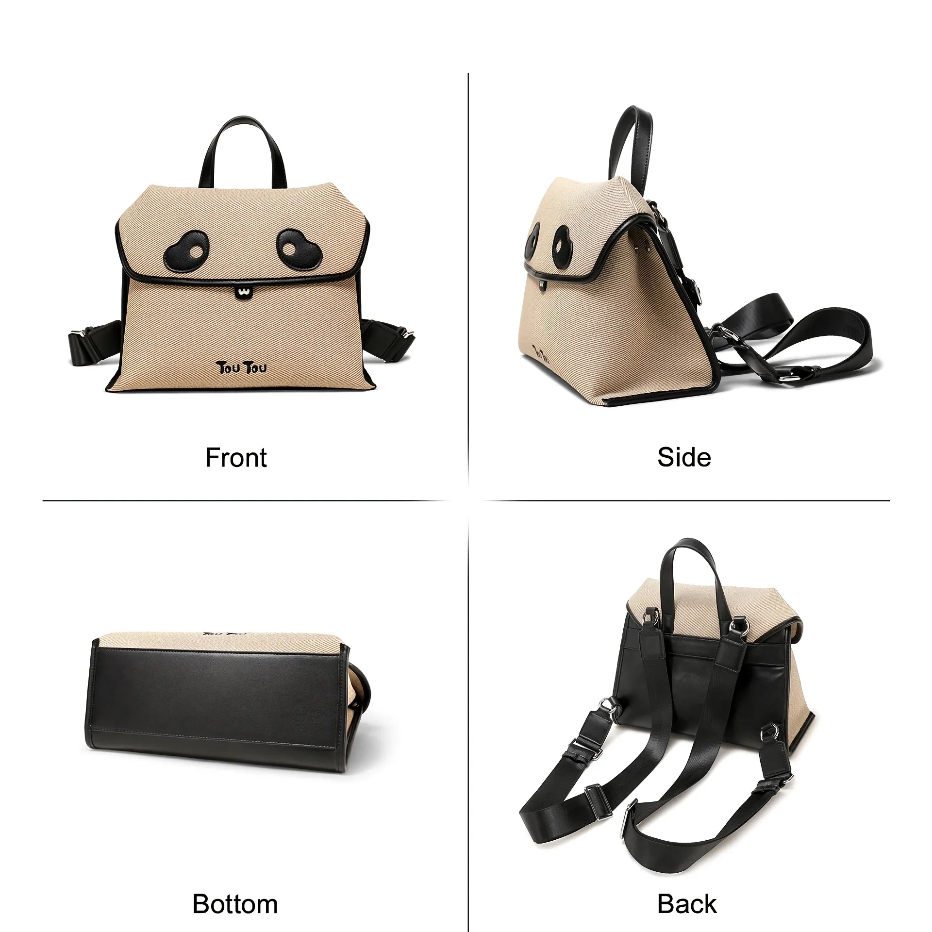 Elegant Women's Vintage Shoulder Bag with Adjustable Strap Trendha