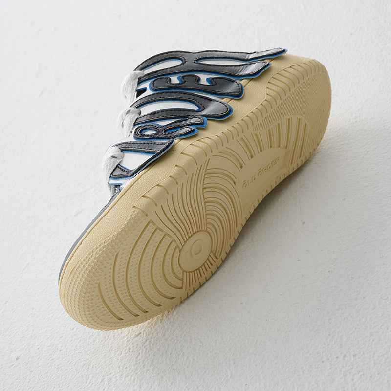 Graffiti Sneakers Blue