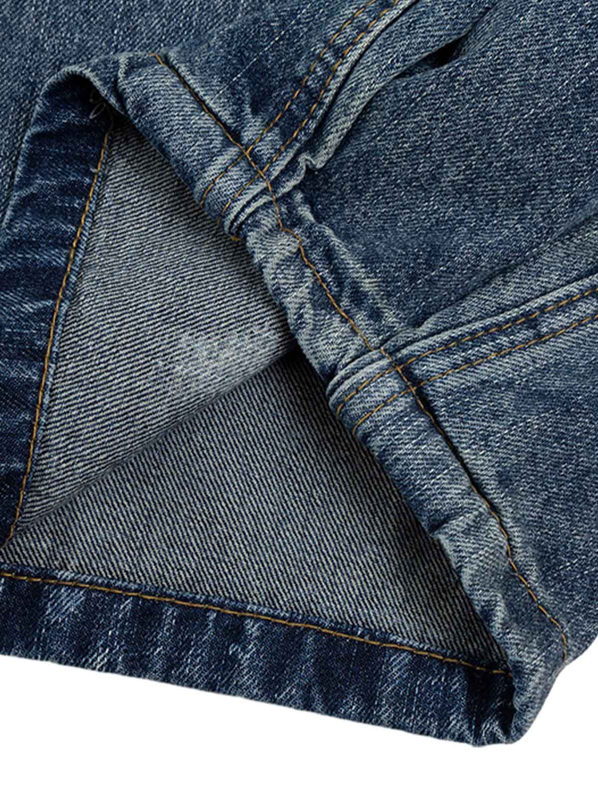 Cleanfit Washed Barrel Jeans - Goatlv
