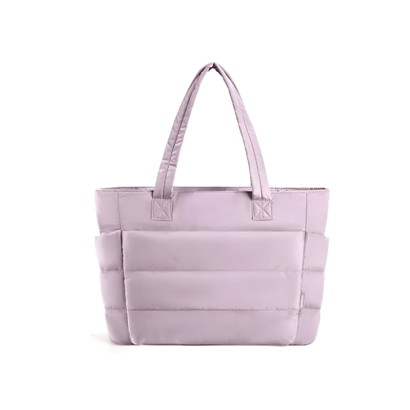 Big Square Quilted Tote Bag Trendha