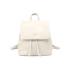 Versatile Summer Travel Leisure White Knitted Backpack Trendha