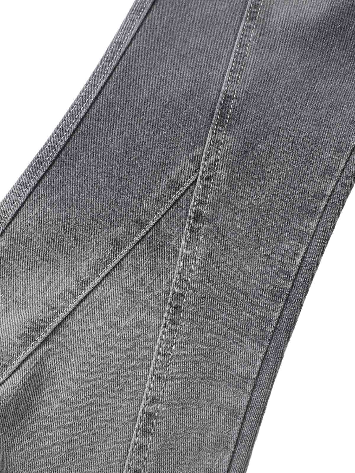Washed Gradient Flared Jeans - Goatlv