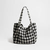 Vintage Plaid Square Shoulder Bag Trendha