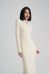 Autumn And Winter Fishtail Skirt Wool Knitted Slim Fit Slimming Waist Sheath Nyzzle