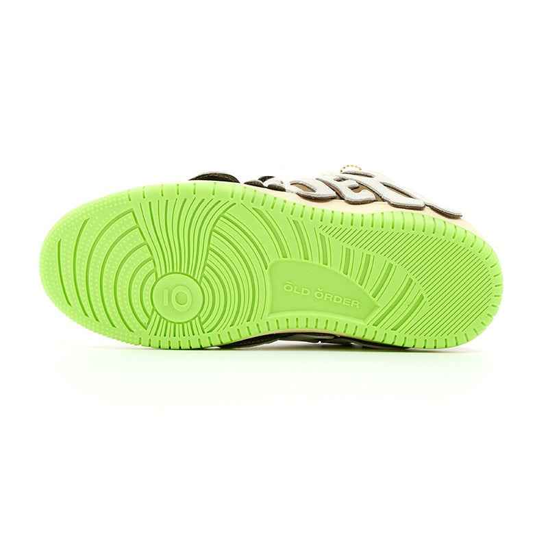 Skater Sneakers Brown Green