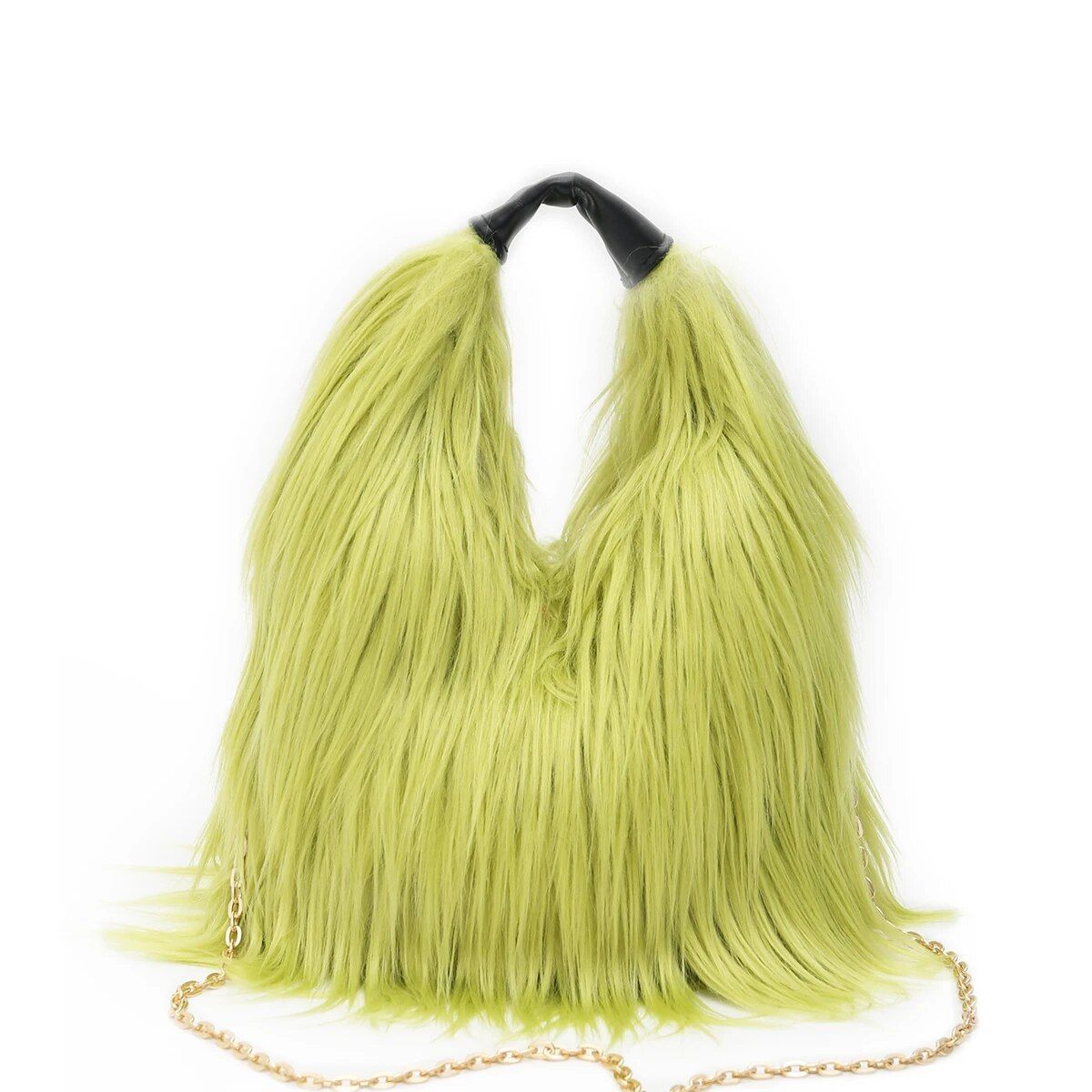 Plush Faux Fur Bucket Bag Trendha