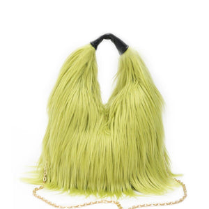Plush Faux Fur Bucket Bag Trendha
