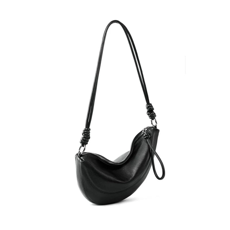 Soft Leather Minimalist Crossbody Bag Trendha