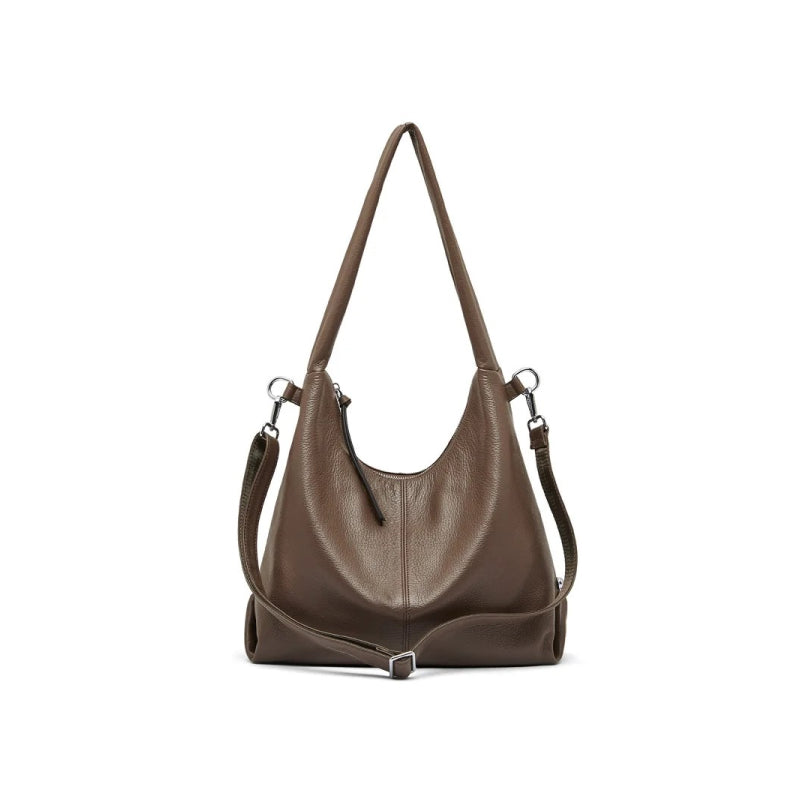 Genuine Leather Large Capacity Shoulder Bag Trendha