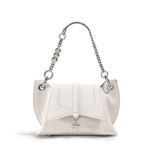 High-End Texture White Butterfly Wing Shoulder Crossbody Bag Trendha