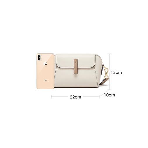 Classic Versatile Small Square Leather Crossbody Bag for Women Trendha