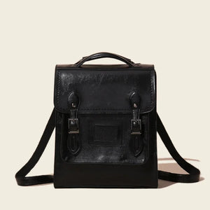Vintage Genuine Leather Backpack Trendha