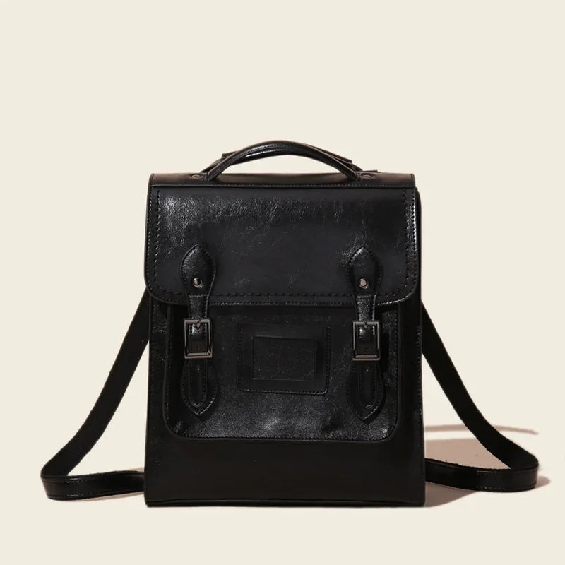 Vintage Genuine Leather Backpack Trendha