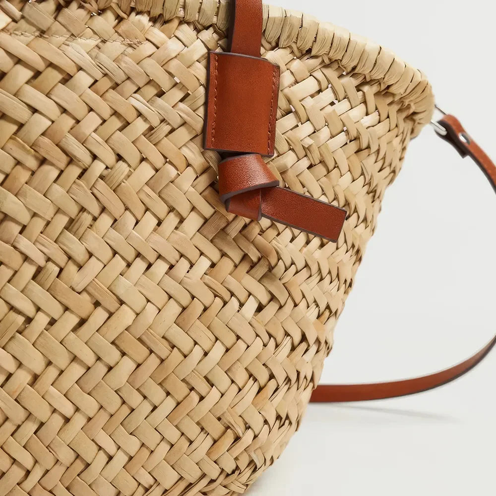Handmade Wicker Woven Basket Bag Trendha