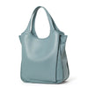 Genuine Leather Large-Capacity Tote Bag - Minimalist Cowhide Shoulder Handbag Trendha
