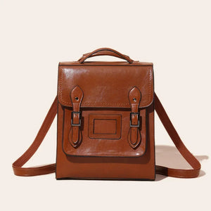 Vintage Genuine Leather Backpack Trendha