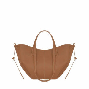 Elegant Large Leather Shoulder Bag Trendha