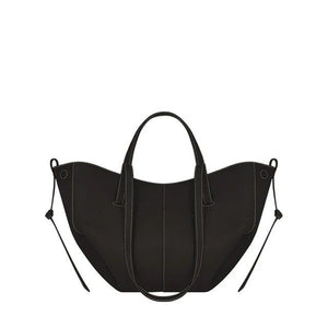 Elegant Large Leather Shoulder Bag Trendha