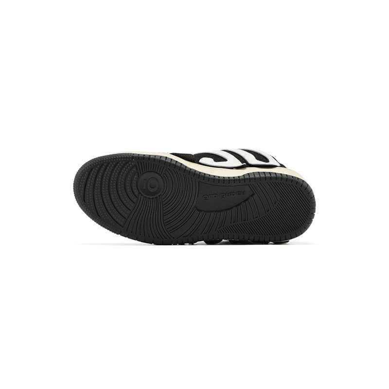 Graffiti Sneakers Black White