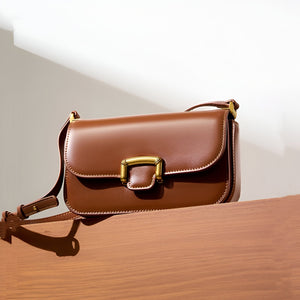 Trendy Genuine Leather Small Crossbody Shoulder Bag Trendha