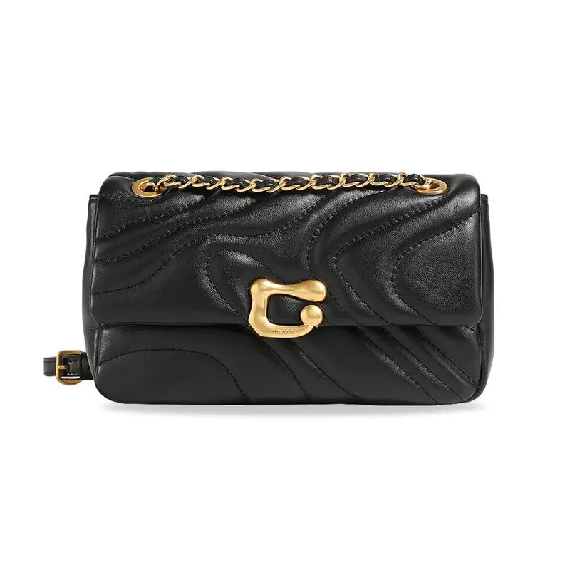Mini Genuine Leather Chain Crossbody Bag Trendha