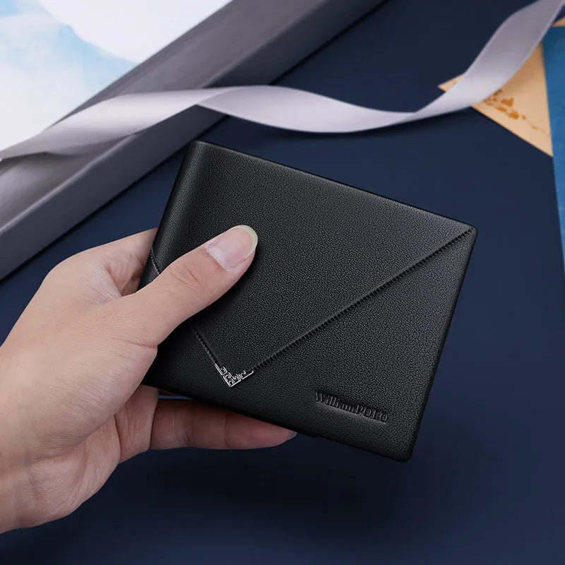 Men's Slim Leather Wallet Trendha