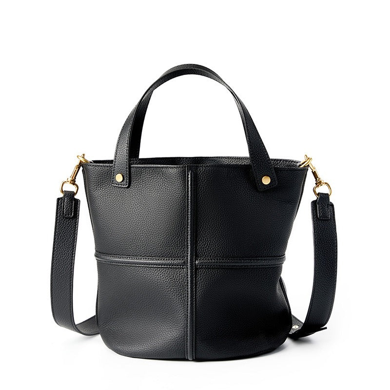 Elegant Genuine Leather Tote Bag Trendha