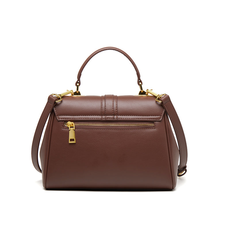 Genuine Leather Shoulder Messenger Bag Trendha