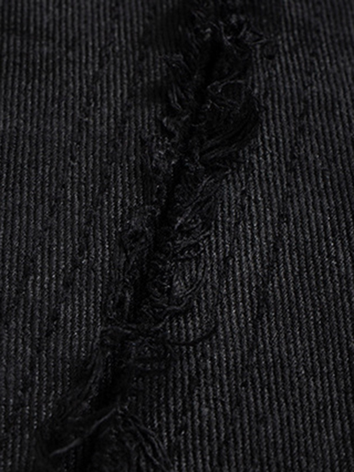 Waxed Baggy Side Whisker Jeans - Goatlv