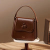 Elegant PU Leather Handbag with Long Shoulder Strap Trendha