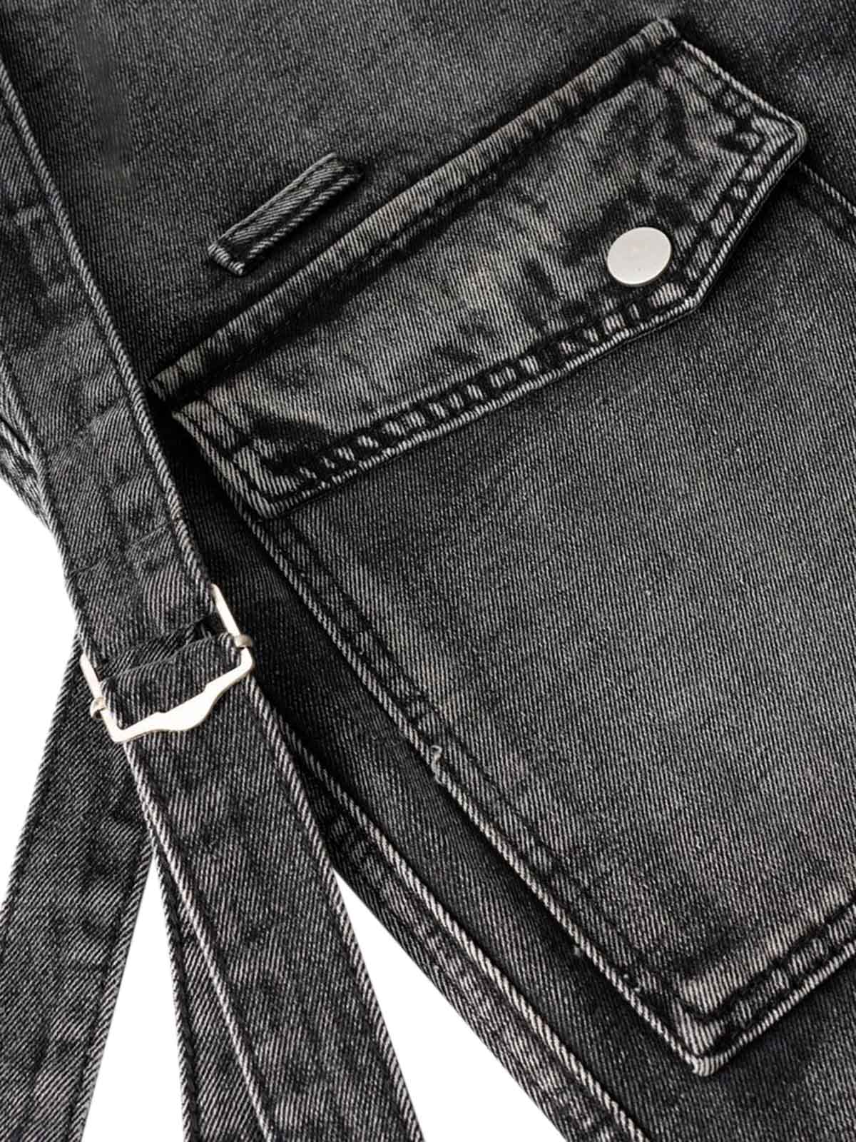 Goatlv Multi Pocket Cargo Jeans - Goatlv
