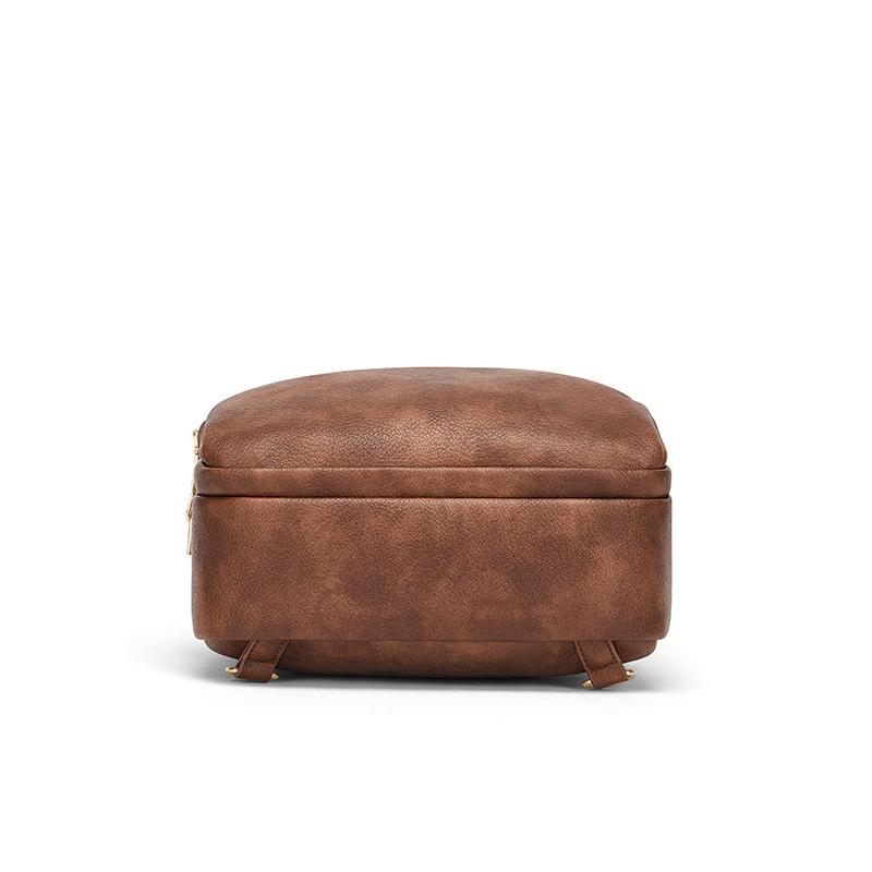 Stylish Women's Leather Backpack - Perfect for School, Travel, and Everyday Use Trendha