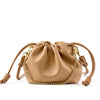 Leather Cloud Chain Handbag - Small Luxury Pleated Bucket Bag Trendha