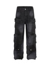 Goatlv High Street Hip-hop Distressed Washed Work Jeans - Goatlv